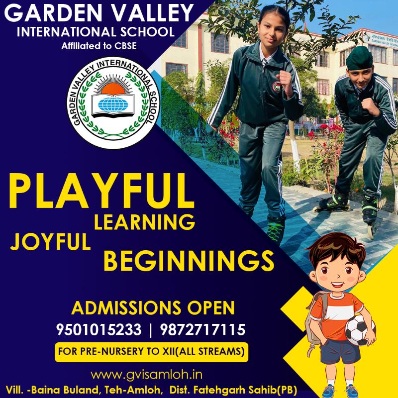 Garden Valley International School Amloh